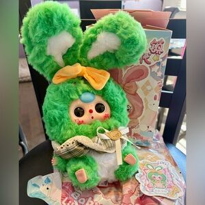 Baby Three Lily Rabbit Town V2 Confirmed Green bunny plush